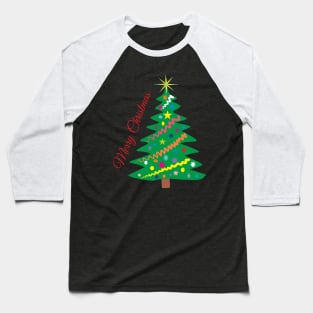 Christmas Tree Baseball T-Shirt